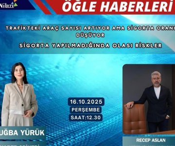 Recep Aslan, Trafikte Sigortasız Araç Risklerini NilRtv’de Anlattı